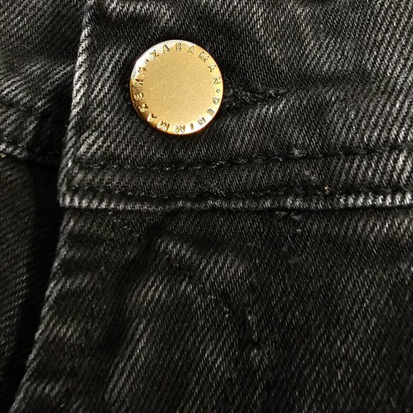 Zara Man Jeans SLIM FIT BLACK JEANS Size 34/30 - Picture 3 of 11